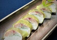 値賀咲（いさき）の棒寿司